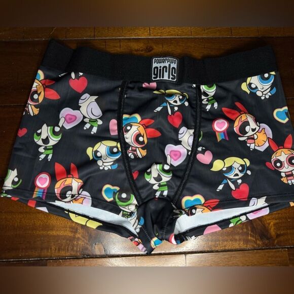 Powerpuff Girls Black Boxer Briefs Size Medium - Picture 1 of 6
